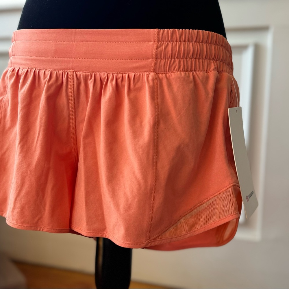 NWT Lululemon Hotty Hot 2.5” coral kiss